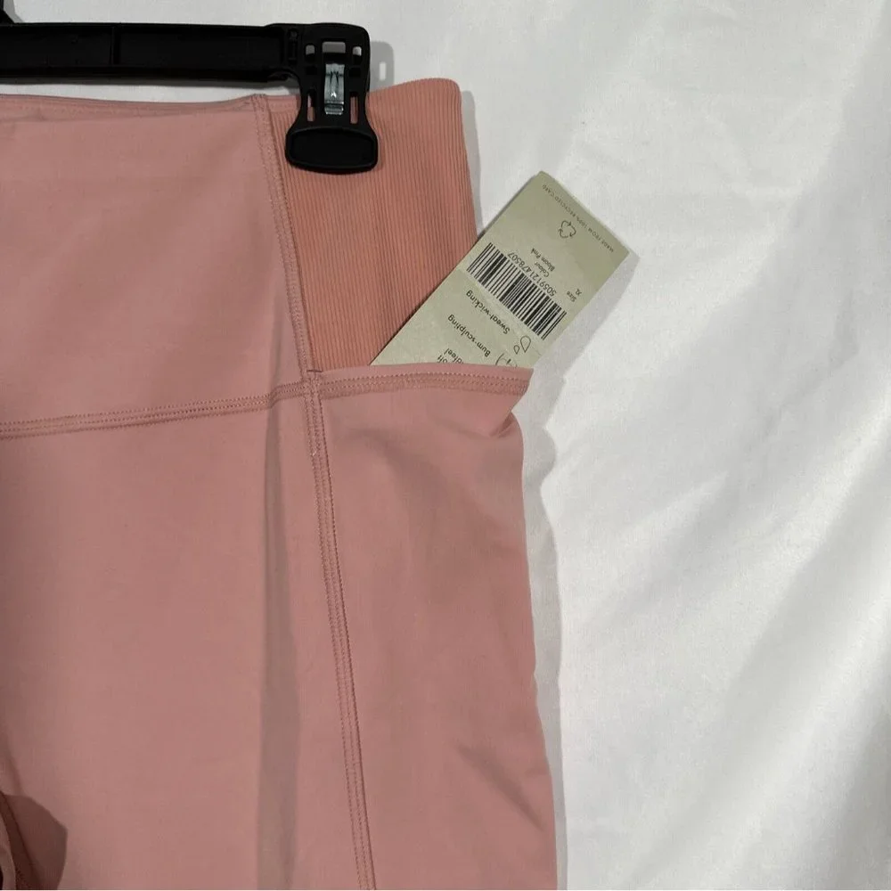 Sweaty Betty‎ [ XL 12 ] Super Soft Flow Yoga 7/8 Leggings in Bloom Pink